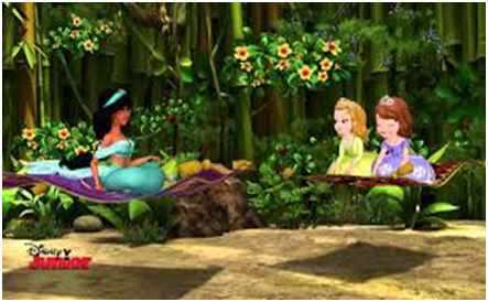 The wonder of an animated magic carpet
